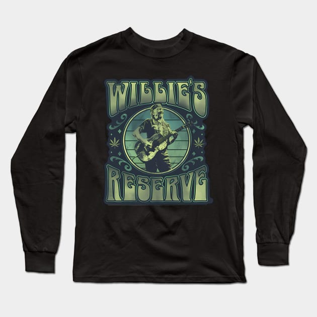 Reserve guitar Long Sleeve T-Shirt by Roni Dan Neni